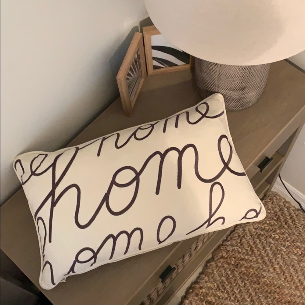 Home Throw Pillow